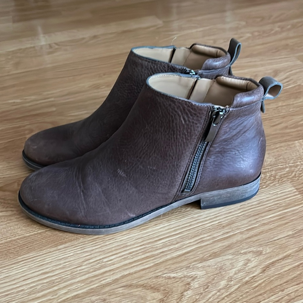 Franco Sarto Leather Booties